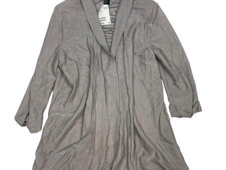 Blazer By H&m In Silver, Size: M Fashion