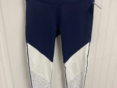 Athletic Leggings By Fabletics In Navy, Size: M on Sale