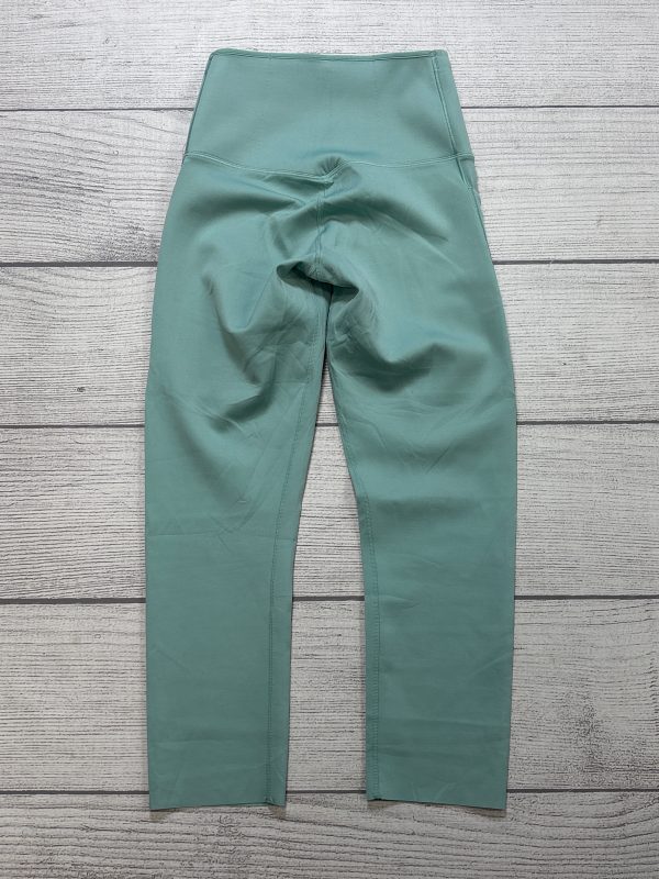 Athletic Leggings By Nike Apparel In Green, Size: Xs For Cheap