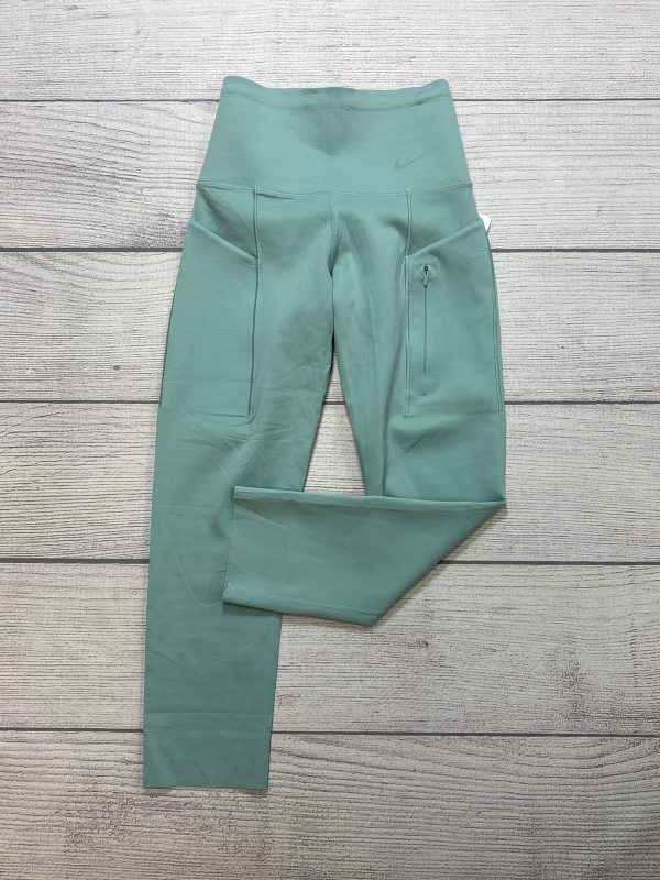 Athletic Leggings By Nike Apparel In Green, Size: Xs For Cheap