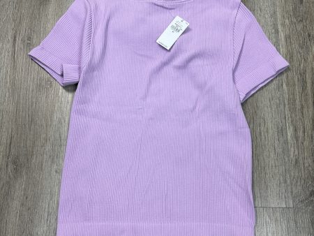 Top Short Sleeve Basic By Old Navy In Purple, Size: M For Discount