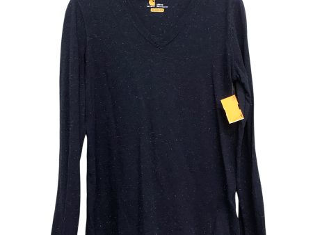 Top Ls By Carhartt In Navy, Size:M For Sale