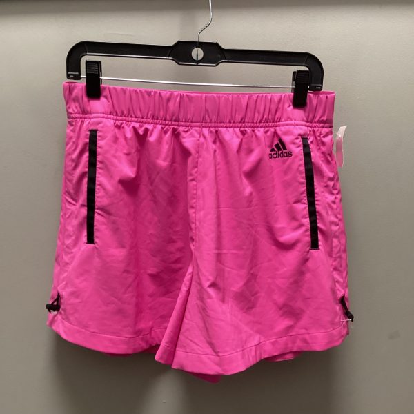 Athletic Shorts By Adidas In Pink, Size: M Supply