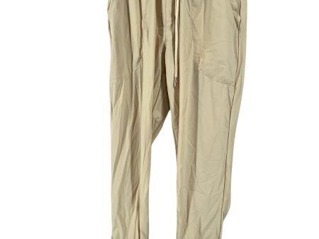 Athletic Pants By Clothes Mentor In Cream, Size: Xs Fashion