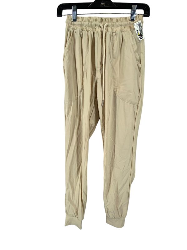 Athletic Pants By Clothes Mentor In Cream, Size: Xs Fashion