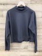 Athletic Top Long Sleeve Collar By All In Motion In Blue, Size: L Hot on Sale