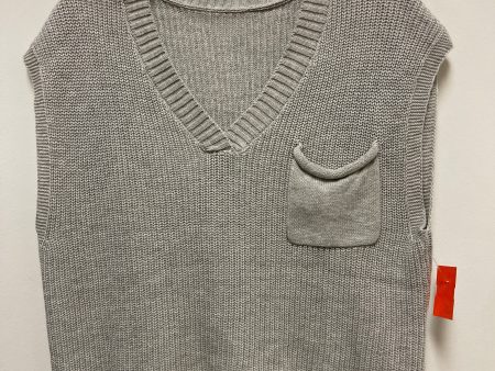 Sweater Short Sleeve By Clothes Mentor In Grey, Size: S Online Hot Sale