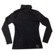 Top Long Sleeve By Time And Tru In Black, Size: S Cheap