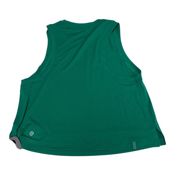 Athletic Tank Top By Lululemon In Green, Size: S For Cheap