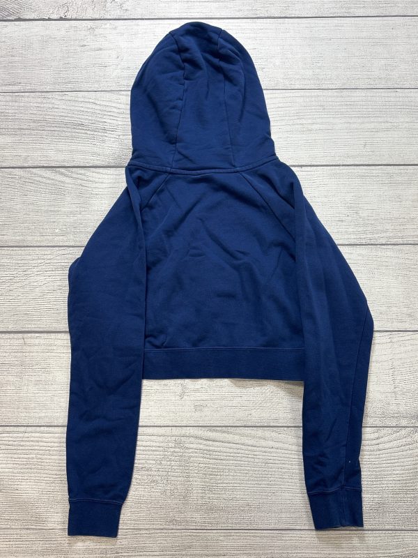 Athletic Sweatshirt Hoodie By Nike Apparel In Blue, Size: S Discount