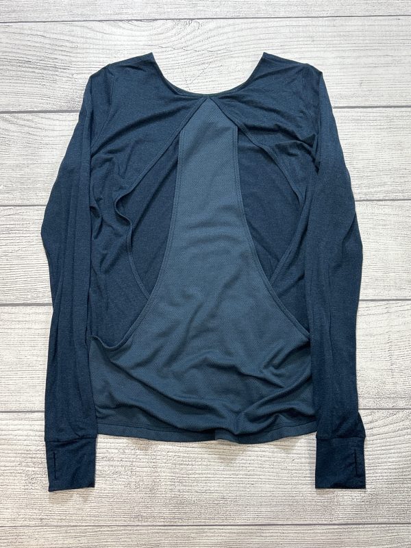 Athletic Top Long Sleeve Crewneck By Sweaty Betty In Blue, Size: Xs Online now