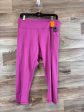 Athletic Leggings Capris By Tek Gear In Pink, Size: Xxl Online Hot Sale