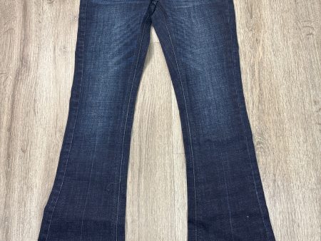 Jeans Flared By Kancan In Blue Denim, Size: 0 Online Sale