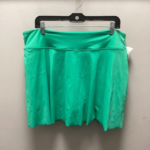 Athletic Skort By Members Mark In Green, Size: Xxl Online now