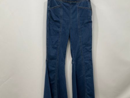 Jeans Flared By We The Free In Blue Denim, Size: 6 on Sale