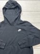 Athletic Sweatshirt Collar By Nike Apparel In Black, Size: L For Cheap