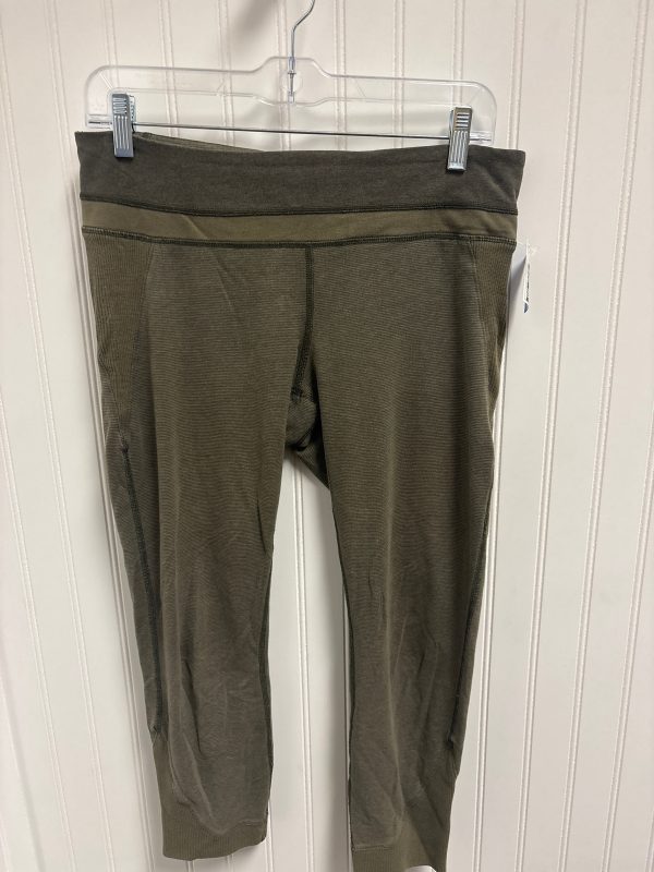 Athletic Leggings Capris By Lululemon In Green, Size: M Fashion