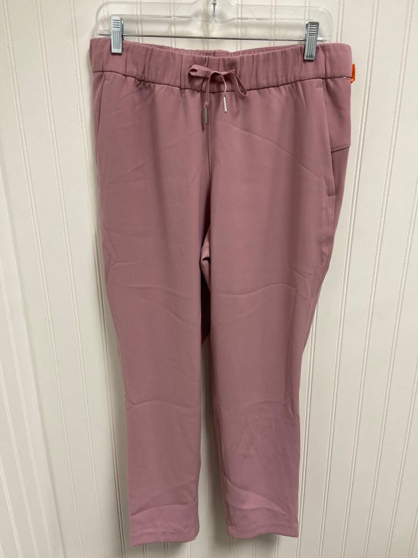 Athletic Pants By Lululemon In Pink, Size: 8 Online Hot Sale