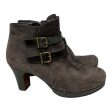 Boots Ankle Heels By Cmc In Grey, Size:7.5 Online