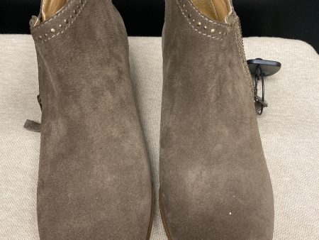 Boots Ankle Flats By Lucky Brand In Brown, Size: 10 Discount