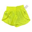 Athletic Shorts By Lululemon In Yellow, Size:S Cheap