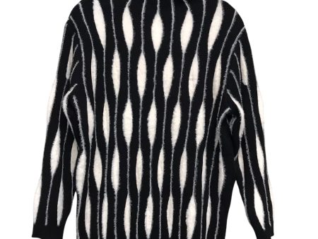 Sweater In Black & White, Size:S Sale