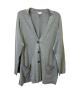 Sweater Cardigan By J. Jill In Grey, Size: 2x on Sale