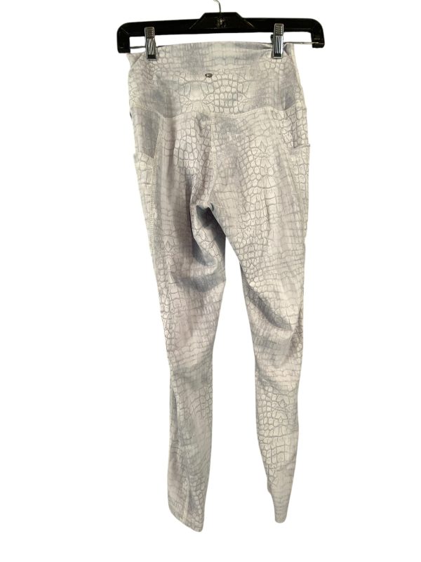 Athletic Leggings By 90 Degrees By Reflex In Snakeskin Print, Size: S Cheap