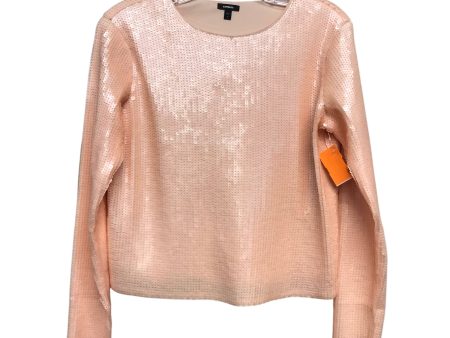 Top Ls By Express In Peach, Size:S Online Hot Sale