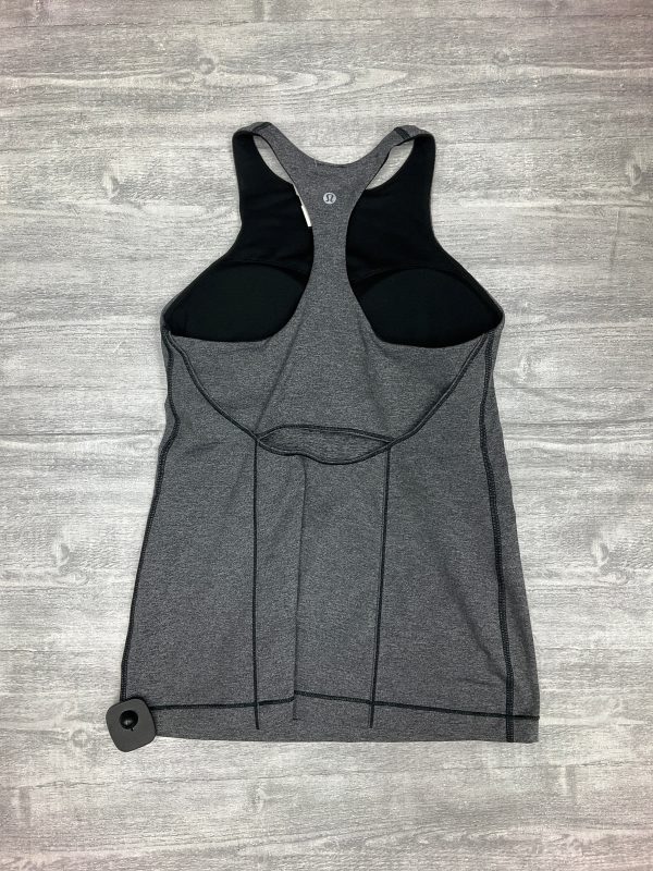 Athletic Tank Top By Lululemon In Grey, Size: 6 Supply