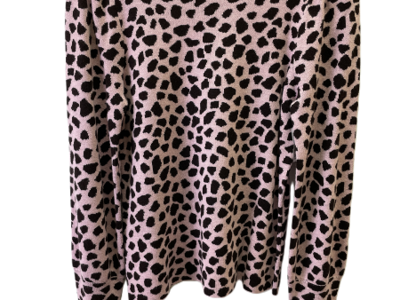 Sweater By Ann Taylor In Animal Print, Size: M Online