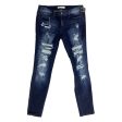 Jeans Straight By Kancan In Blue Denim, Size: 6 For Cheap