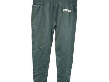 Athletic Leggings By Gym Shark In Green, Size: M Discount