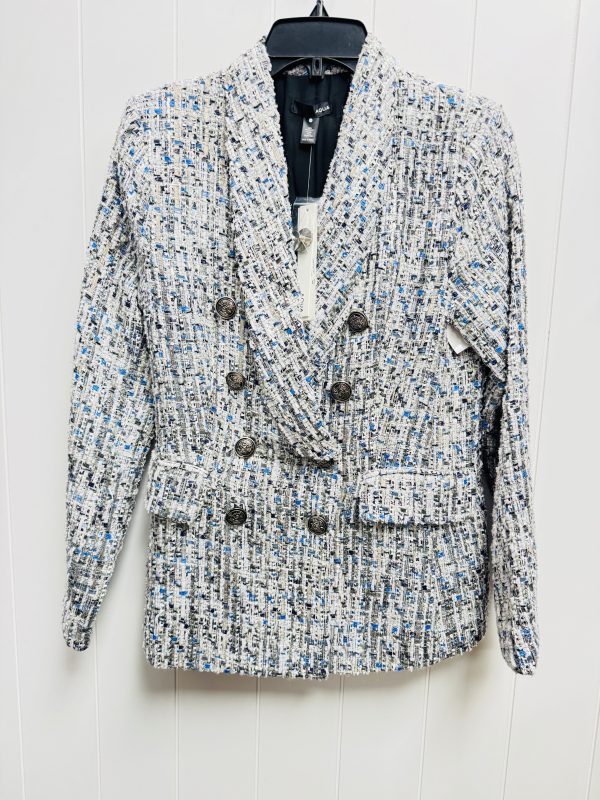 Blazer By Aqua In Black & Blue, Size: S Online Sale