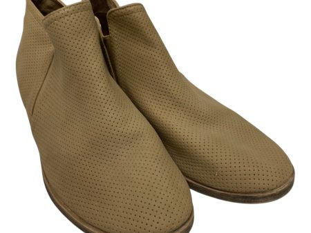 Boots Ankle Flats By Rampage In Tan, Size:10 Hot on Sale